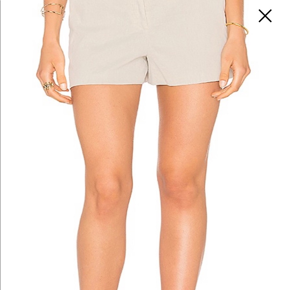 Theory Calila Poplin Shorts New Canepa 4 $198